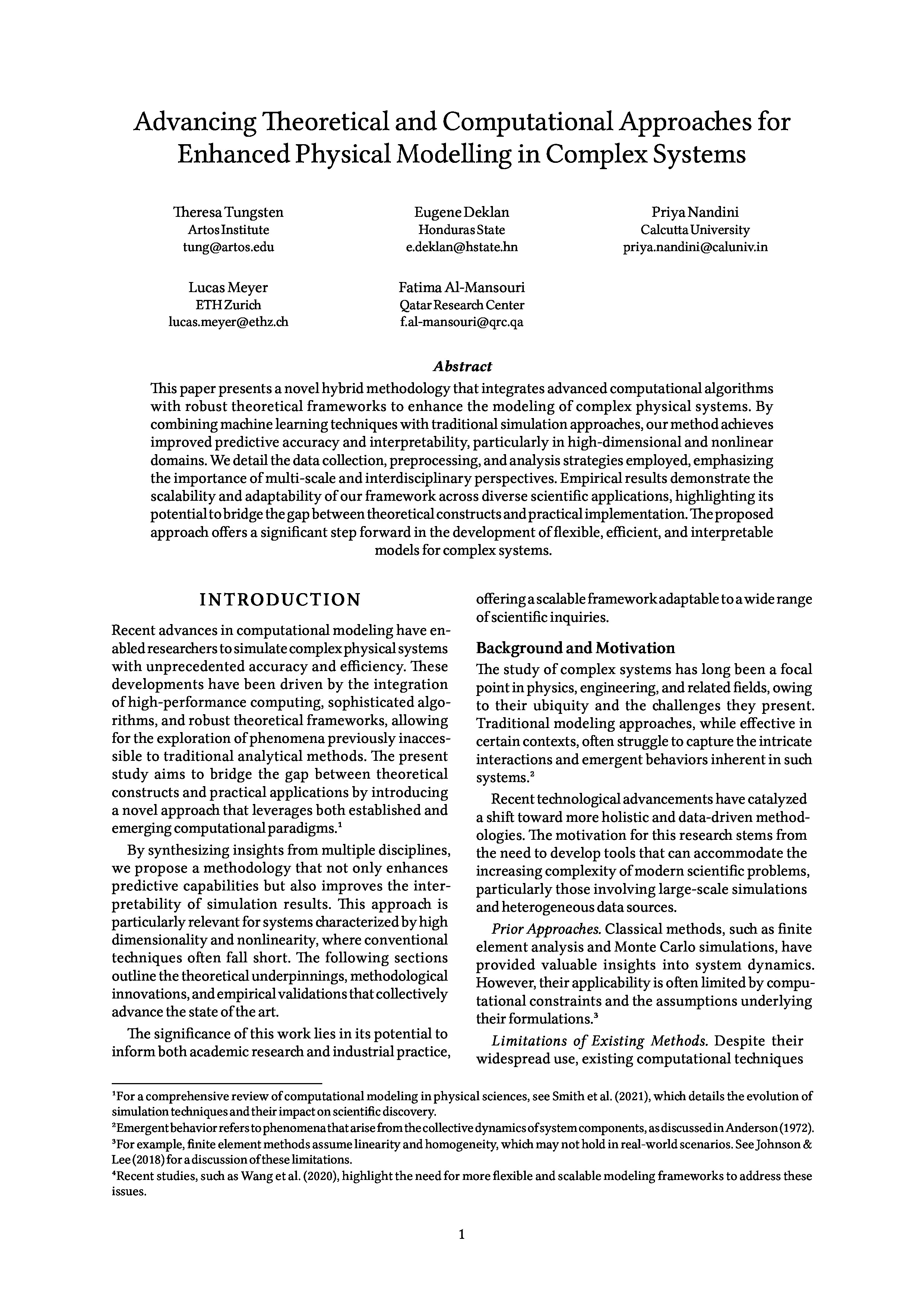 Basic Two Column Article