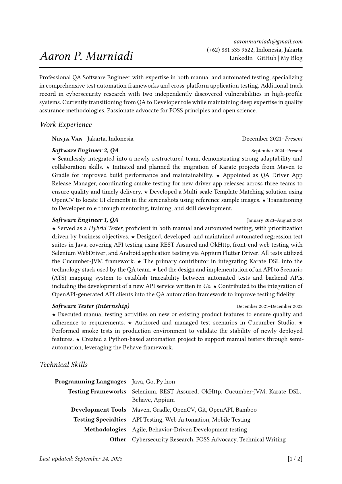 Thumbnail of Cv Aaron Murniadi